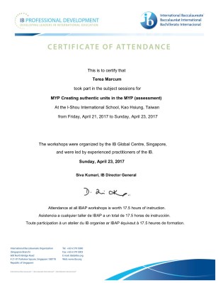 Terea Marcum_MYP Creating authentic units